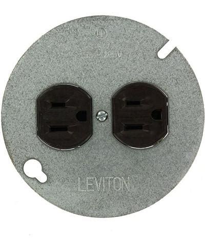 install electrical receptacle in round metal box|nema round ceiling box installation.